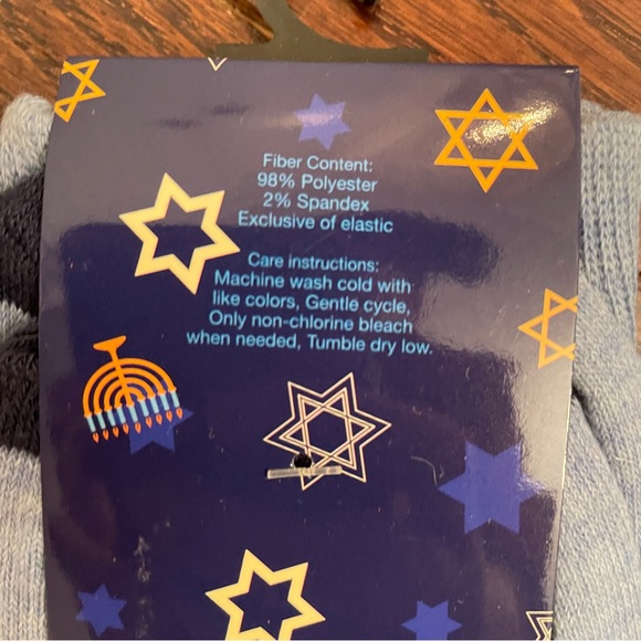 LAST CHANCE / PRICE DROP!! 3 pair men’s Hanukkah socks - Picture 3 of 5